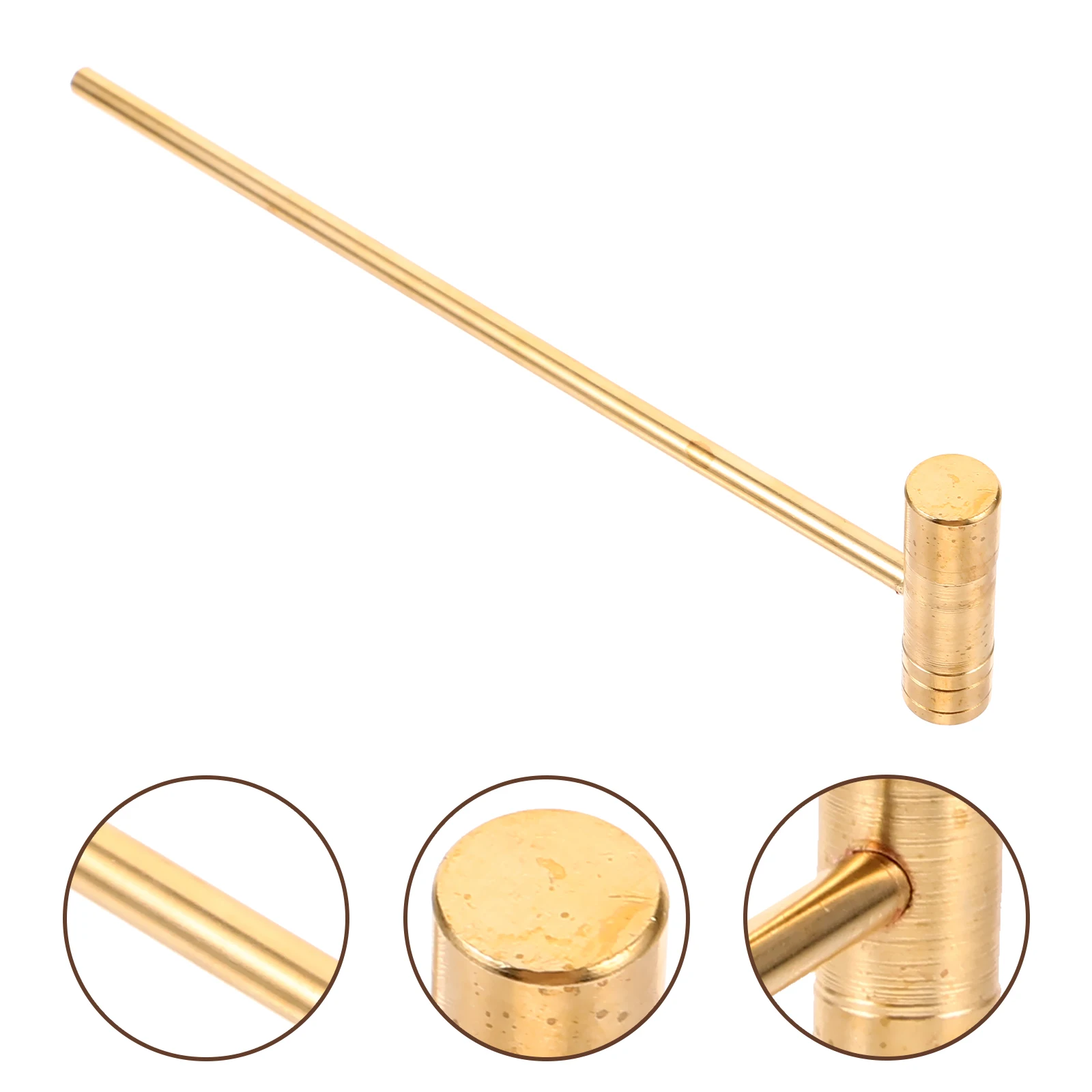 

Jewelry Watch Repair Hammer Mini Tool Accessories Making Small Golden Flat Face