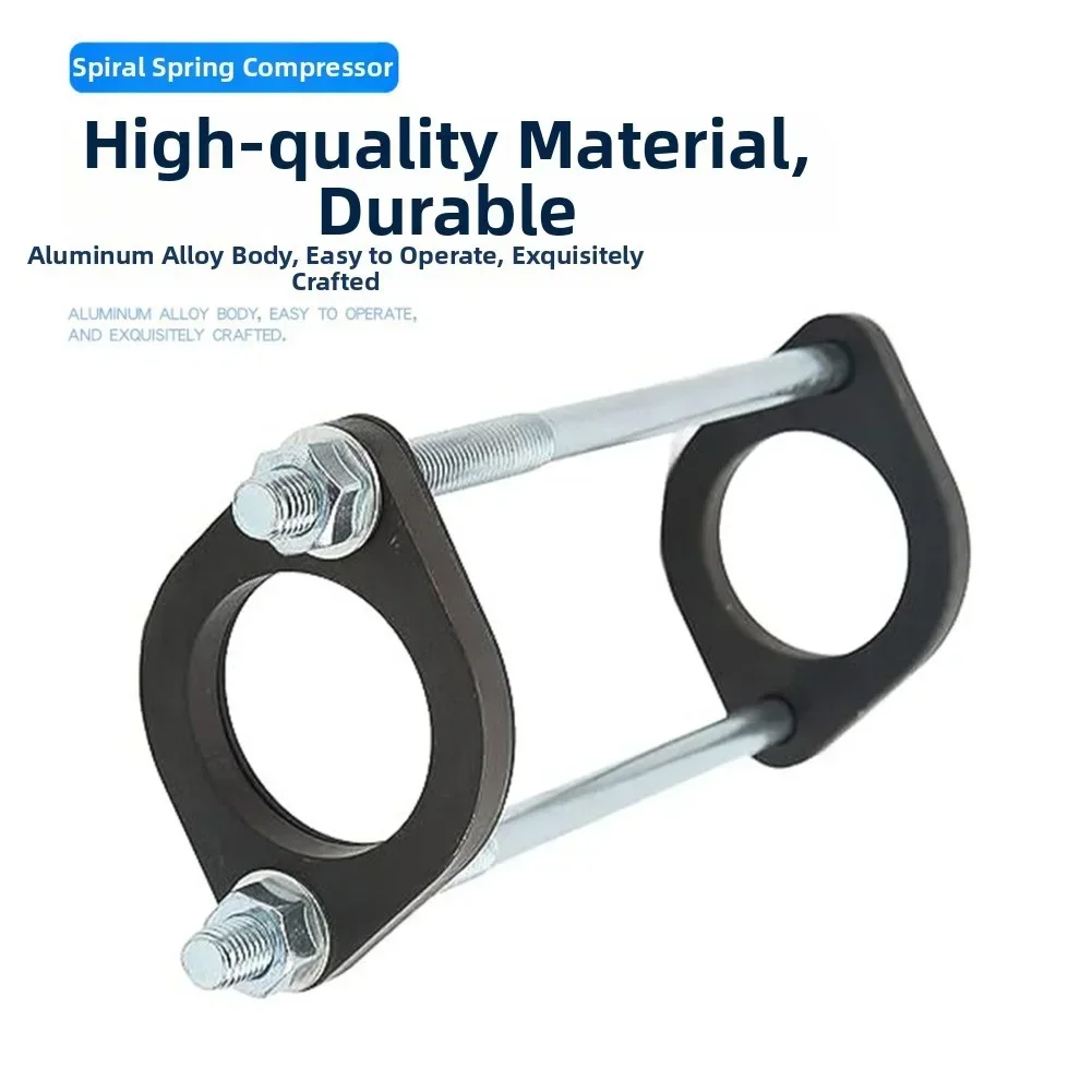 Compact Rear Shock Spring Compressor Tool For Motorcycle Suspension Repair And Maintenance In Tight Spaces With Stable Support