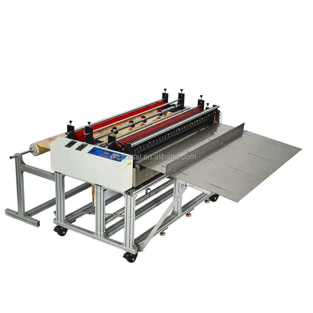 Large Width Roll Slitting Cutting Machine Roll To Sheet Cutter Various Material Cutting Machine