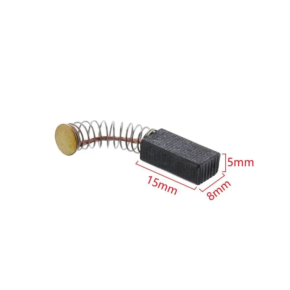 5/10 Pcs High quality 5x8x15mm Hand Tools Mini Drill Motors Spare Parts Electric Grinder Replacement Generic Carbon Brushes