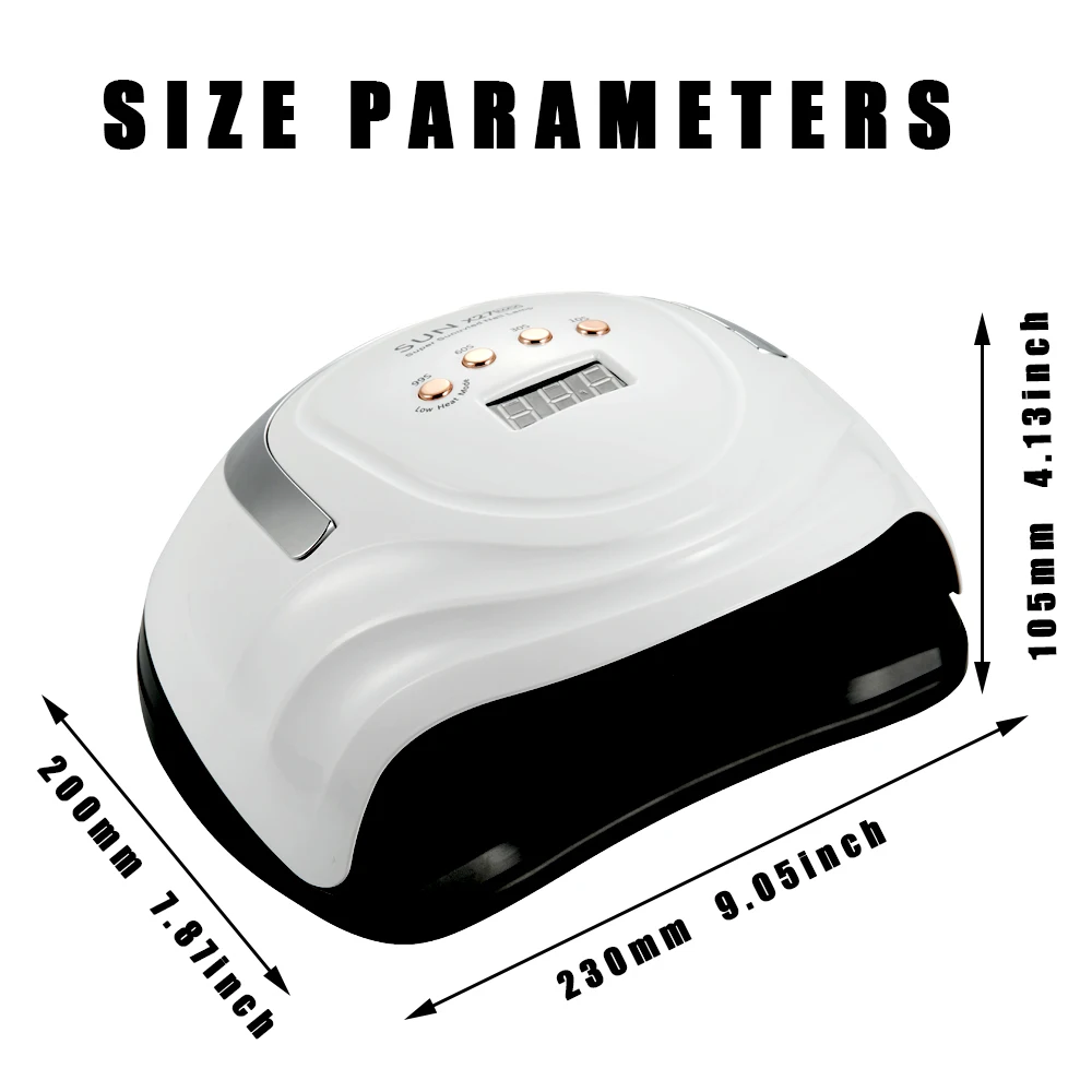 SUN X 27 nagellamp nageldroger voor manicure 81 leds UV-licht Quick Cure Autosense nagellampen
