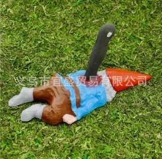 تمثال راتنج عيد الميلاد من جوري - ديكور سانتا كلوز الدموي |   هدية حفلة الهالوين |   الفكاهة السوداء