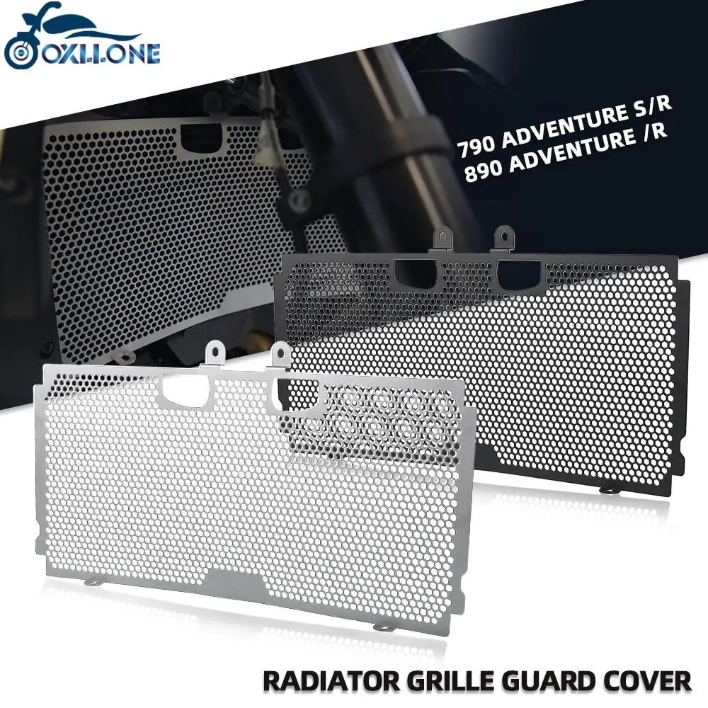 

FOR 790 ADVENTURE 790 ADV S R 890 ADV 890 ADVENTURE R 2020 2021 Motorcycle Accessories aluminium Radiator Grille Guared Cover