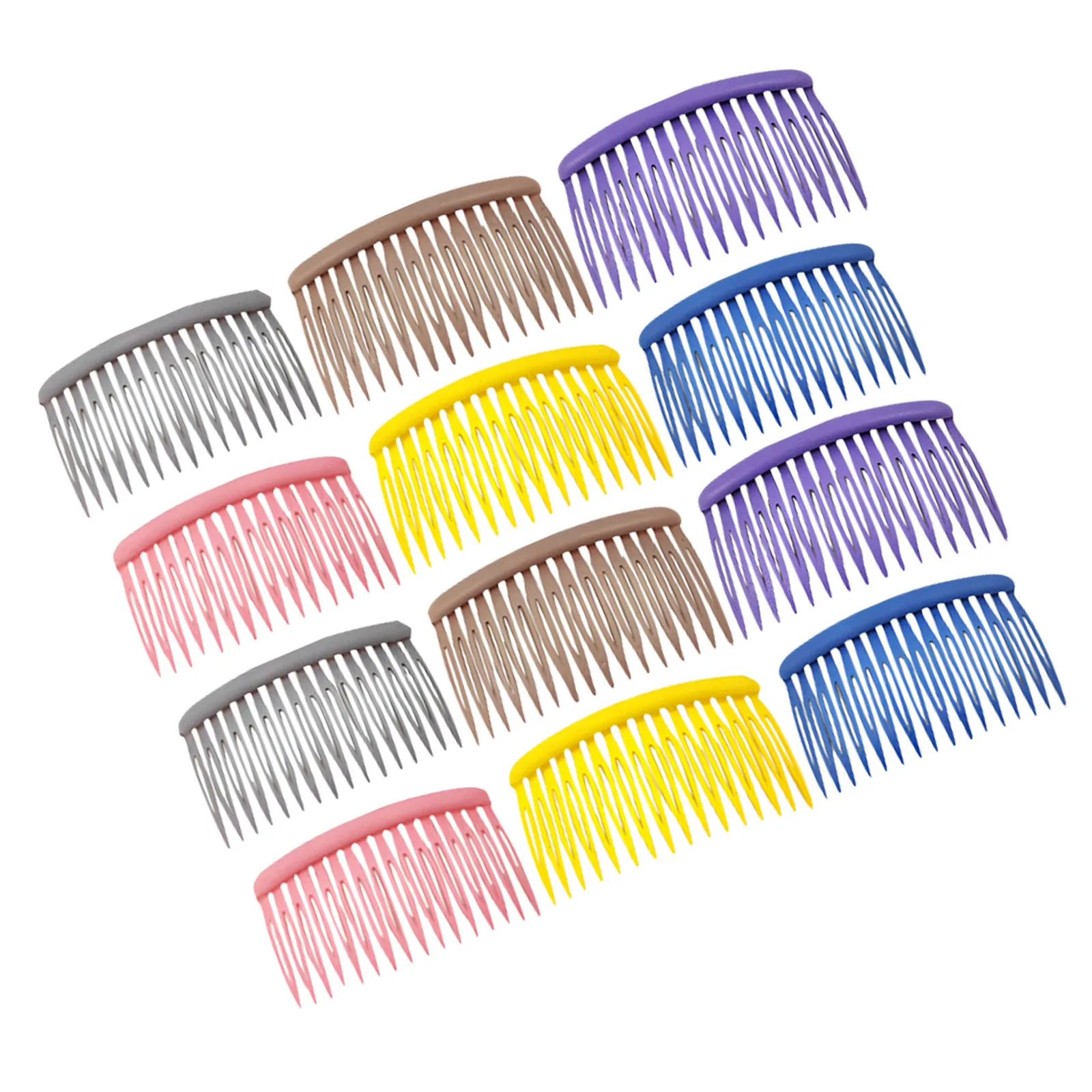 

12Pcs Side Hair Combs Reliable Hairdressing Combs for Daily Styling Smooth Hair Care for Women Girls Women Headdress