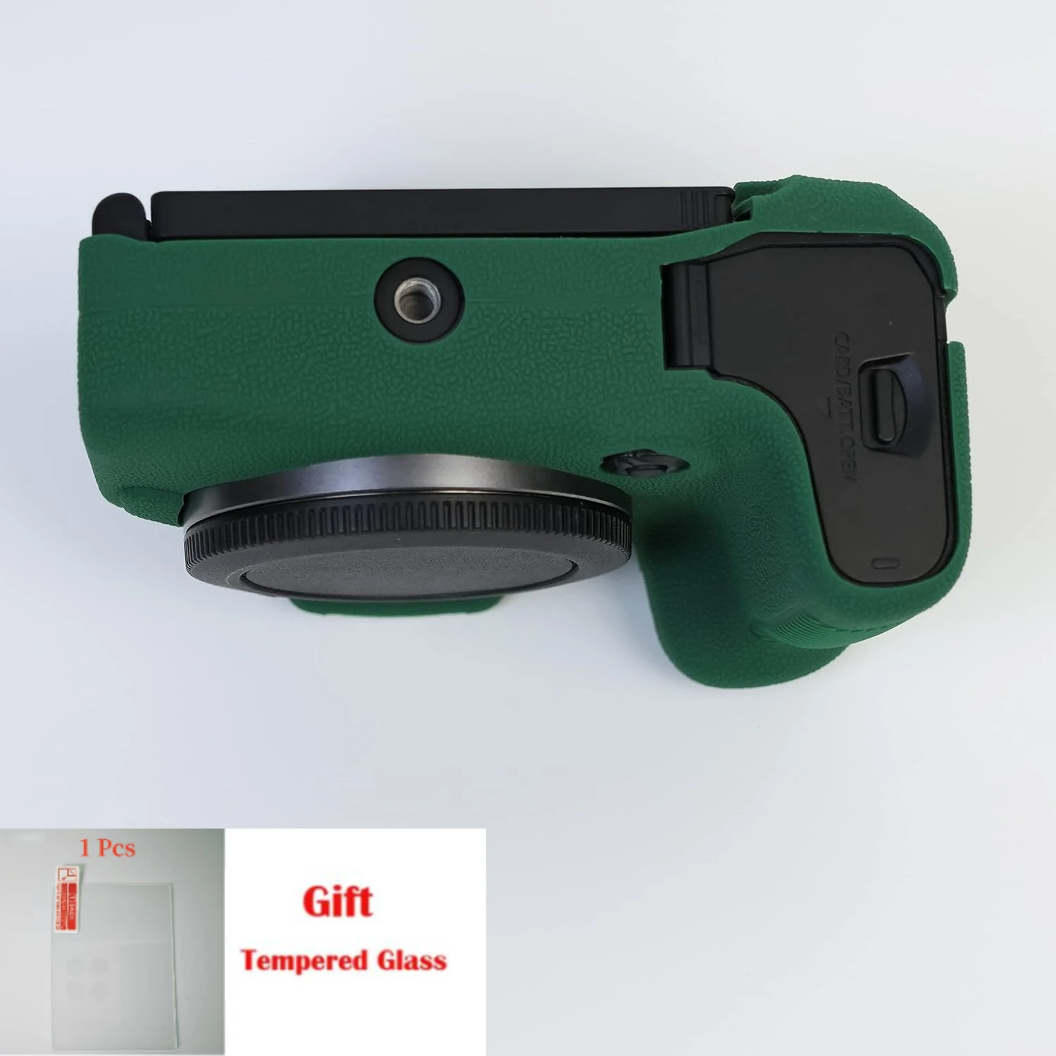 

Protective cover Soft silicone Armor Skin case For Canon EOS R10 Camera Bag Silicone Case R10 + free tempered film