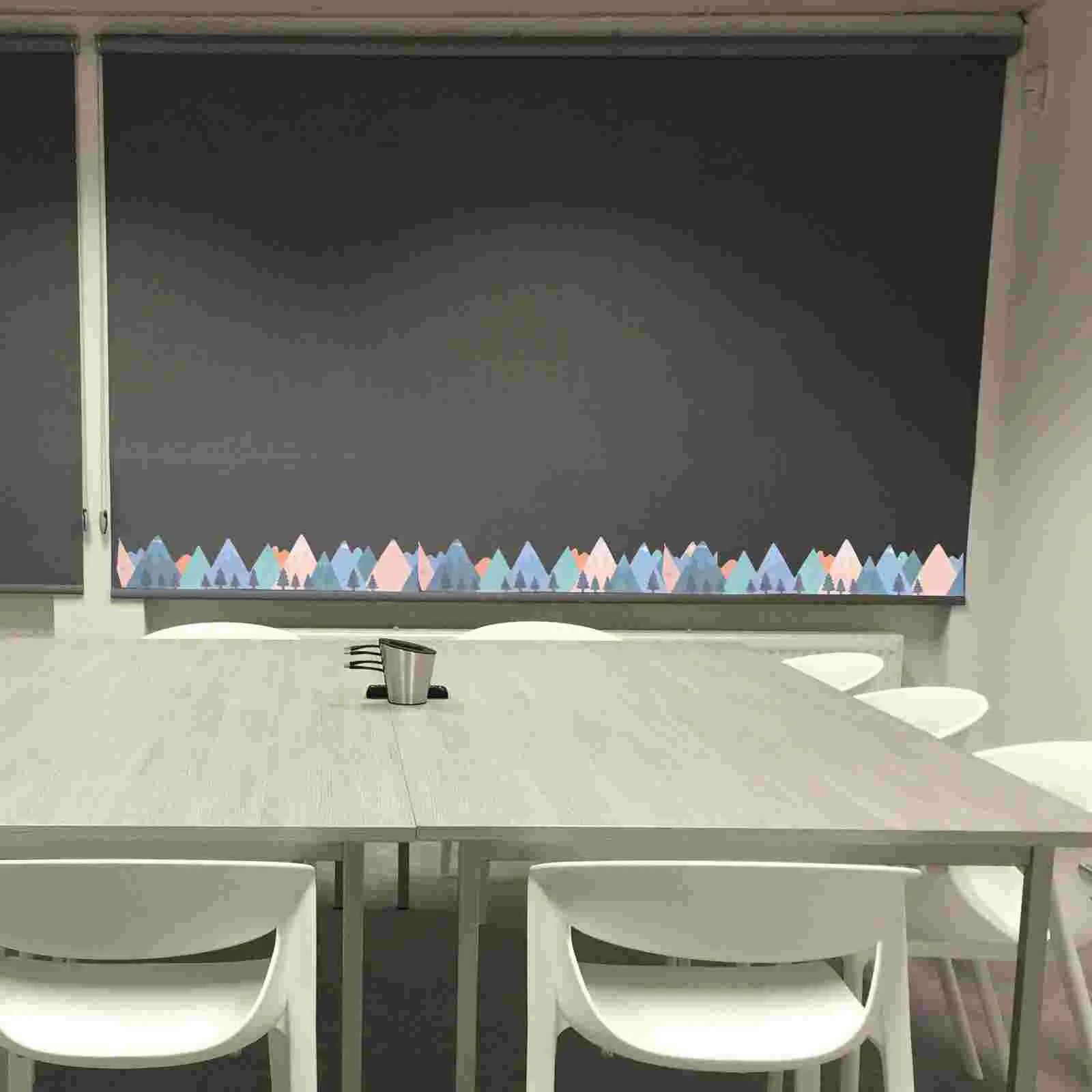 Bulletin Board Chalkboard Border Sticker Classroom Paper Blackboard DIY Trim Delicate Detachable Replaceable Accessory