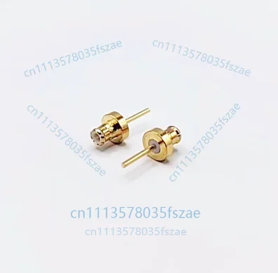 1pc mcx-jhd14 connector long type mcx-je single foot pcb soldering board round straight male 50 ohm accessories