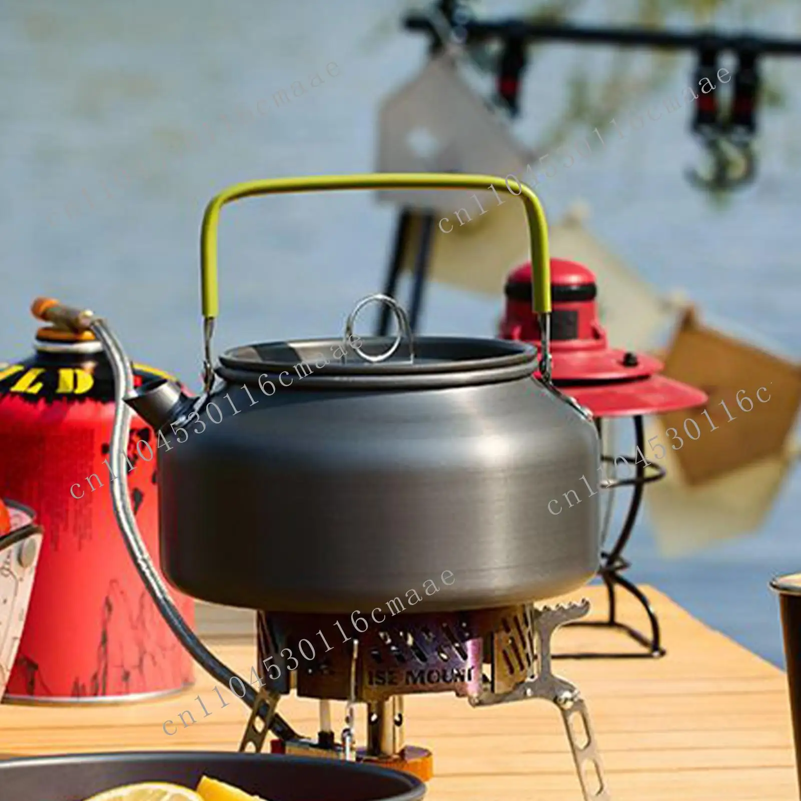 New Aluminum Kettle, Portable and Ultra Light Hiking Kettle, Coffee Pot, Teapot, Multifunctional Cookware