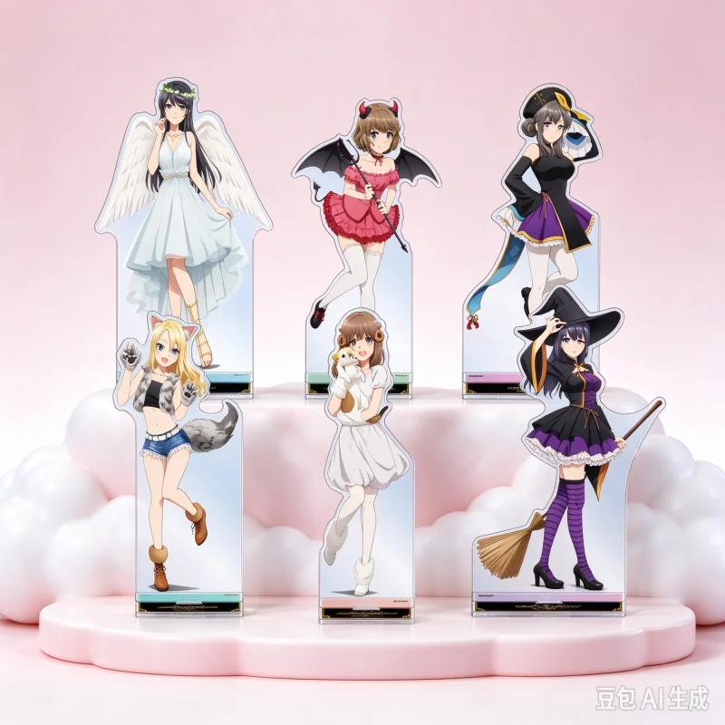 Rascal Does Not Dream of Bunny Girl Senpai Anime Otaku Acrylic Desk Display Stand Character Figure With Base Ornament Keychain