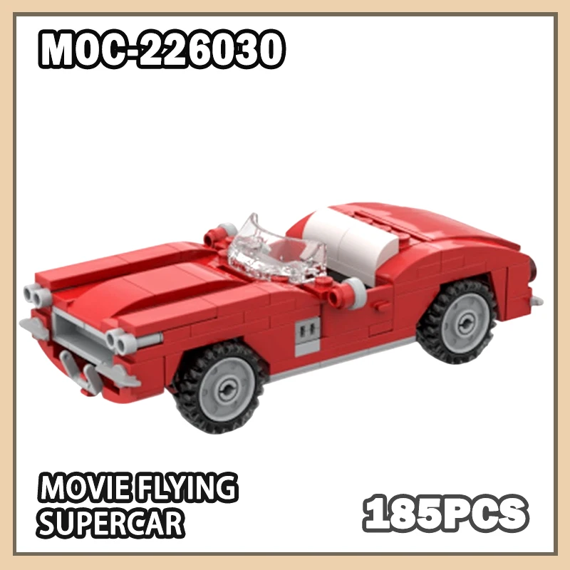 

MOC-226030 Скорость Чемпионы Классика Фильм Летающий Суперкар Строительный Блок Модель Кирпич Набор Креативные Подарки Миниатюрный DIY 185 ШТ.