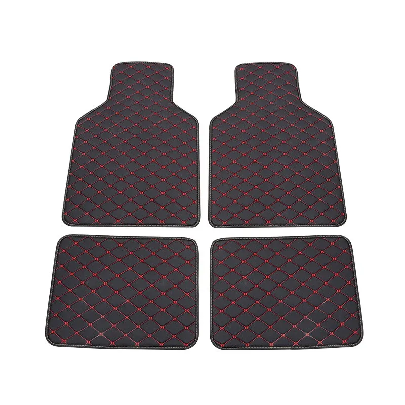 

NEW Luxury Custom Car Floor Mats For Renault Captur Durable leather Auto Interior Accessories Waterproof Anti dirty Rugs