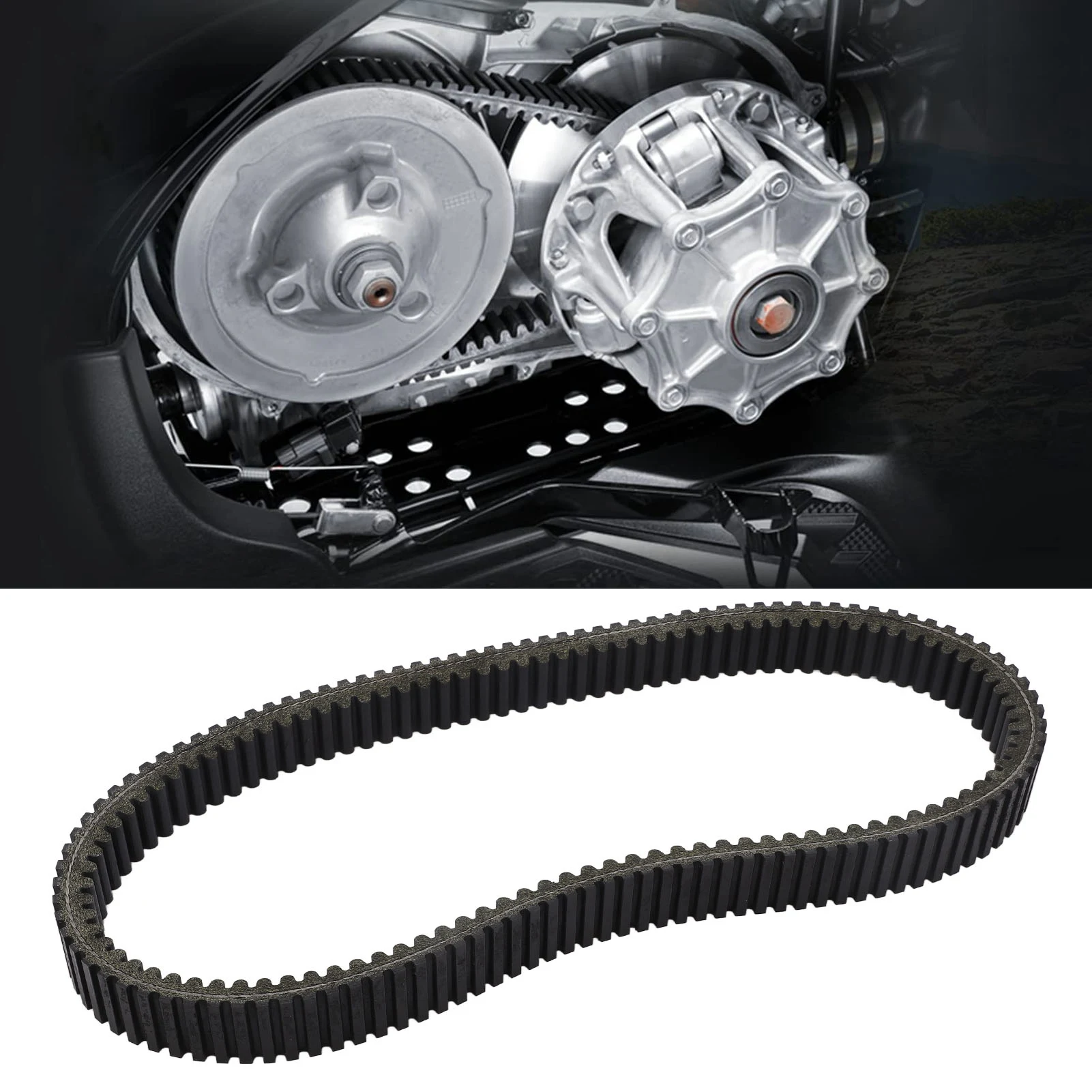 Transmission Clutch Drive Belt,422280652 for Can-Am Maverick X3 2017-2022, OEM Replacement, Heavy Duty UTV Belt