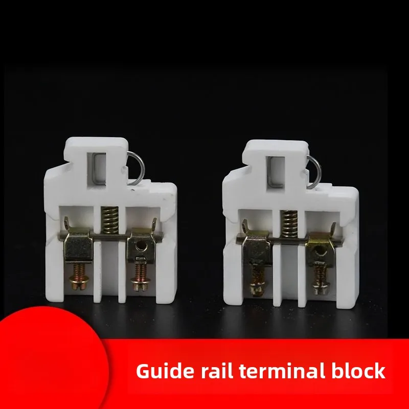 Rail-type Ceramic Terminal Blocks High Quality Durable Wiring Boards Posts Wafers for Electrical