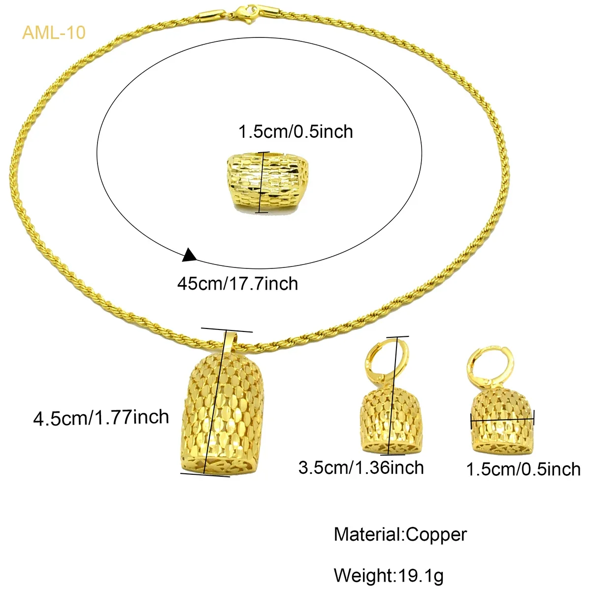 XUHUANG Dubai 24k Gold Color Necklace Sets for Women Ethiopian African Bridal Pendant Jewelry Set Indian Jewellery Party Gifts