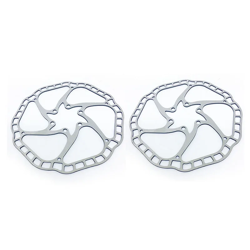 68g/pc Ultra-light Bicycle Hydraulic Disc brake Rotors MTB bike Road Racing Bike Brake Disc Rotor 140mm/160mm/180mm 44mm 6 bolts