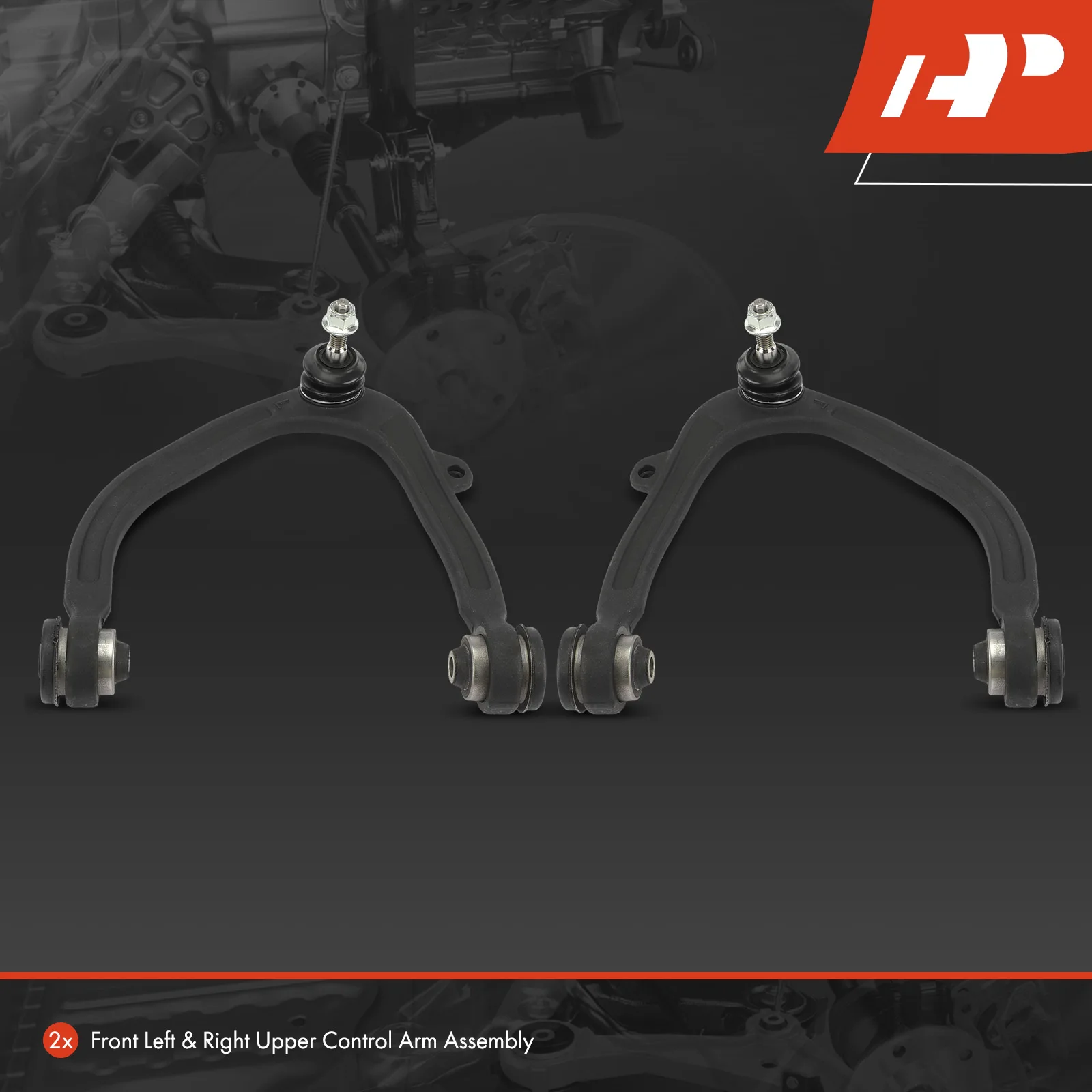 A-Premium 2x Front Upper Control Arm & Ball Joint Assy for Ford F-150 2010-2014