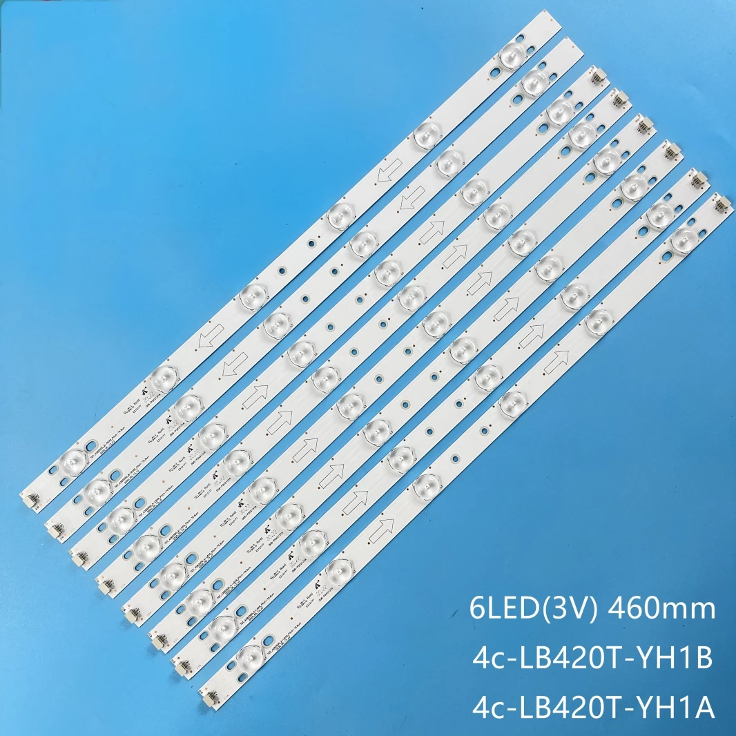 LED Backlight Strip For Fusion FLTV-42T25 Thomson T42E32HU t42eh13d Ph42b25dg Ph42b25 DP42D24 4C-LB420T-YH1A YH1B 4C-LB420T-HQ2A