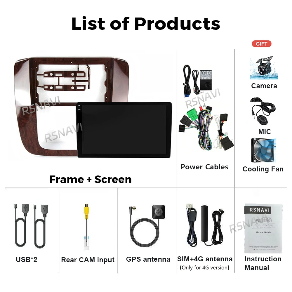Android 16 Carplay Auto Car Radio Multimedia Player For GMC Yukon Chevrolet Tahoe Suburban 2008 - 2012 E53 X5 M5 2din Autoradio