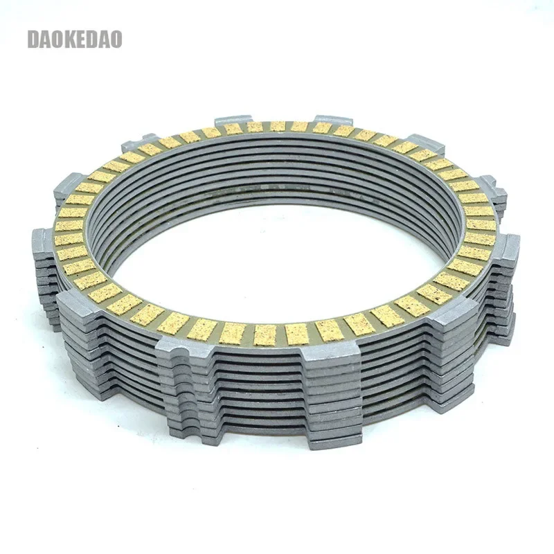For Kawasaki Ninja ZX10R 2005-2019 ZX1000C/D/E/K/J ZX-10R ZX 1000 ABS Fiber Clutch Friction Plate Disc Kit