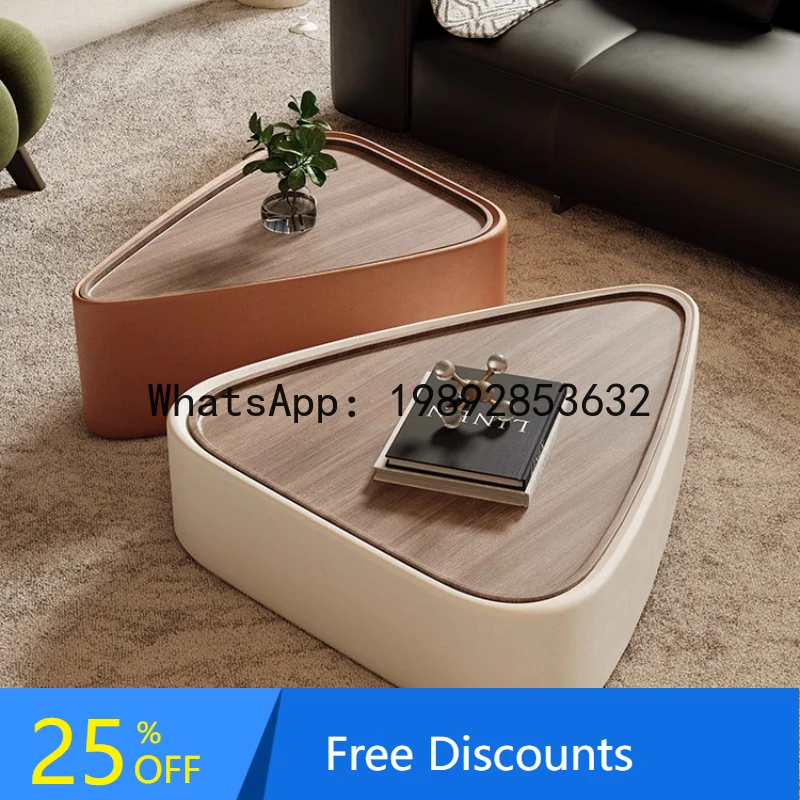 XL Coffee Table for Living Room, Small Household, Creative Light Luxury, Storage Capable, Designer Style