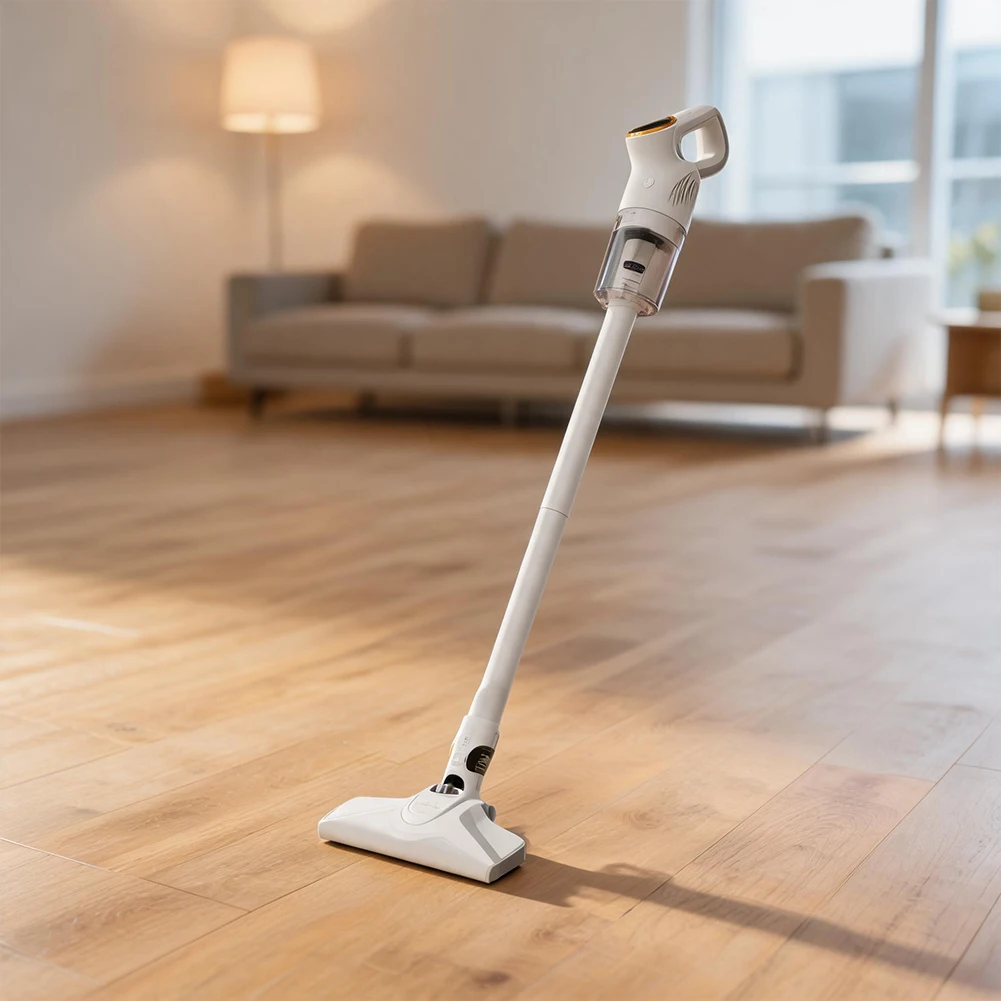 For Tight Space Cleaning White Cordless Vacuum Cleaner Powerful Wireless Vacuum Cleaner Wireless Carpet Cleaner