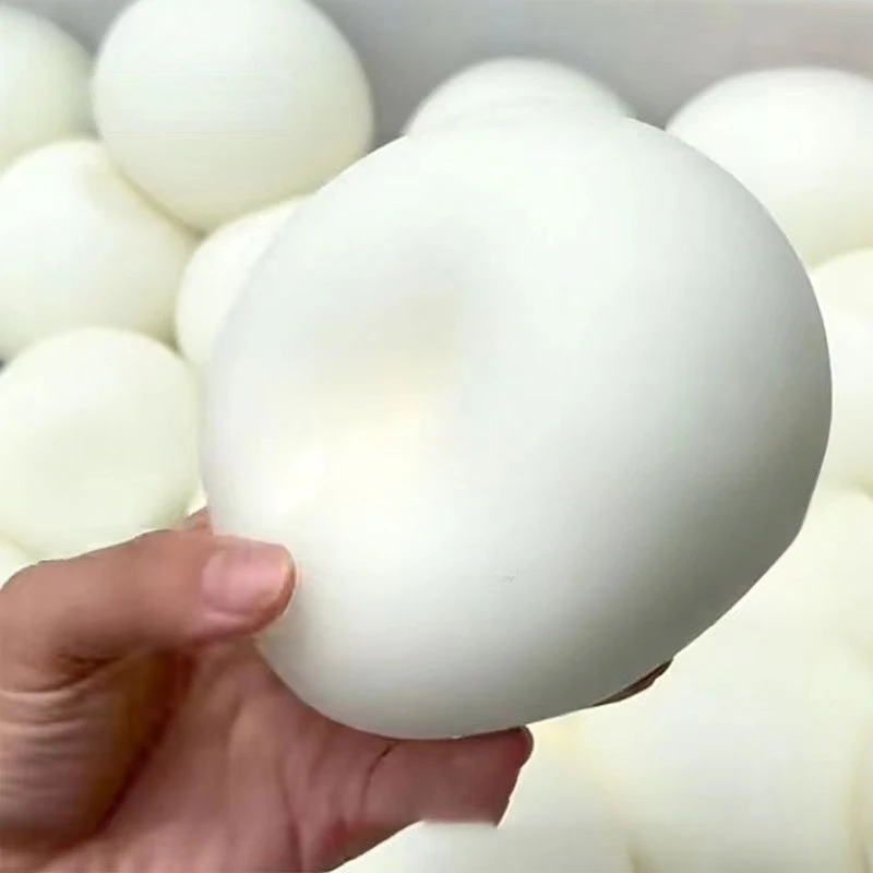 Big Squishy Bread Stress Ball Fidget Toy Soft Bun Squeeze Ball Stress Relief Slow Rising Sensory Toys for Adults Relaxing Gifts view 5