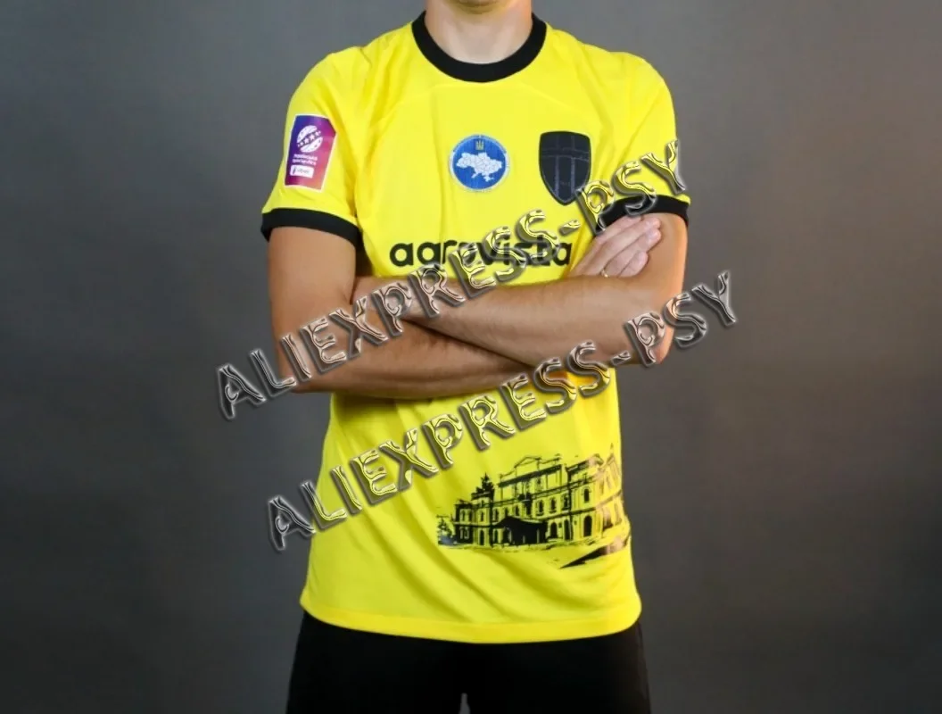 

2025 Ukrainian Football Jersey Men's T-shirt FC Oleksandriya Jersey Summer Fashionable and Comfortable Quick Drying Sports Shirt