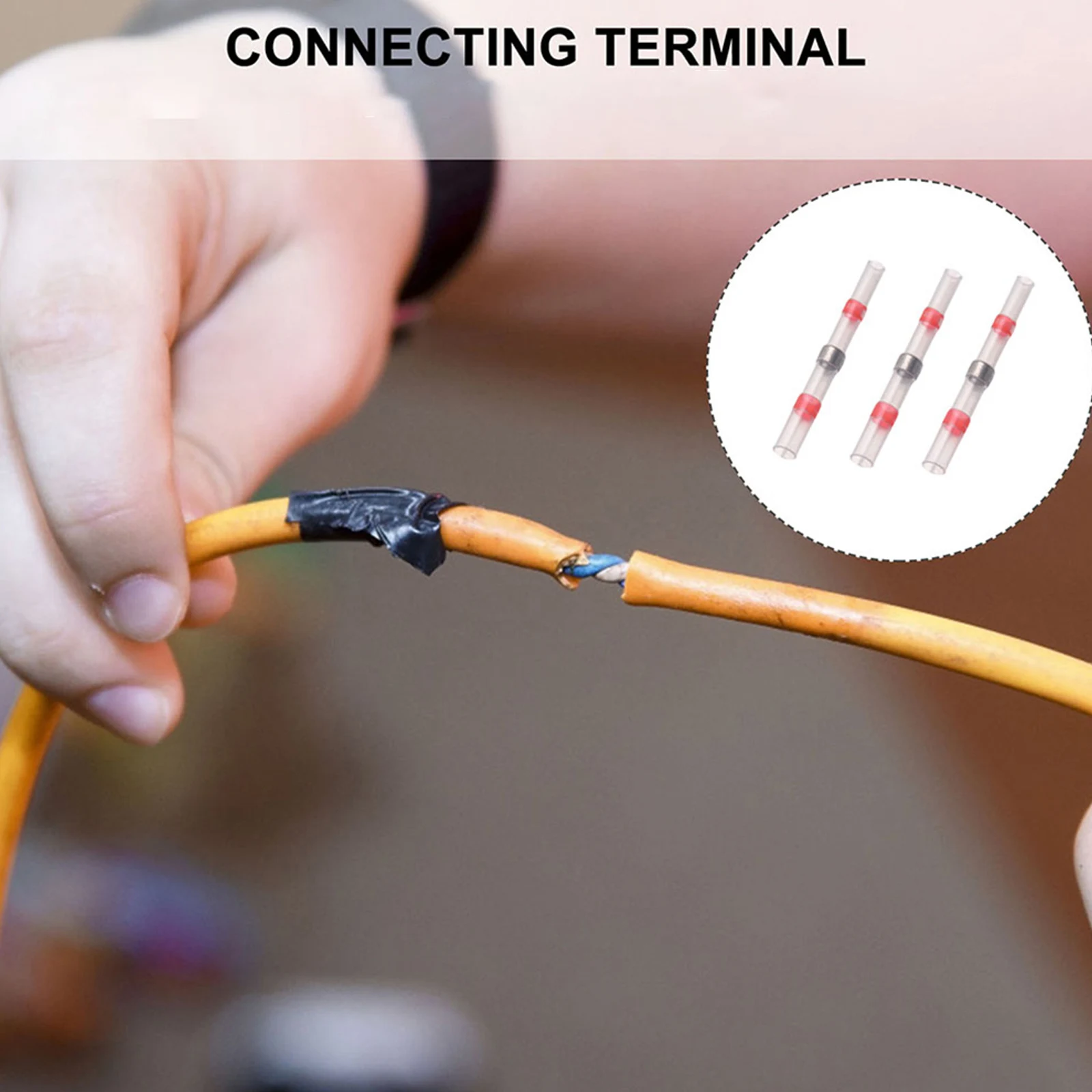 

150 шт. изолированных соединителей для сварки, термоусадочных клемм для проводов, электрических разъемов, комплектов для герметизации для морского транспорта, автомобилей, лодок, грузовиков