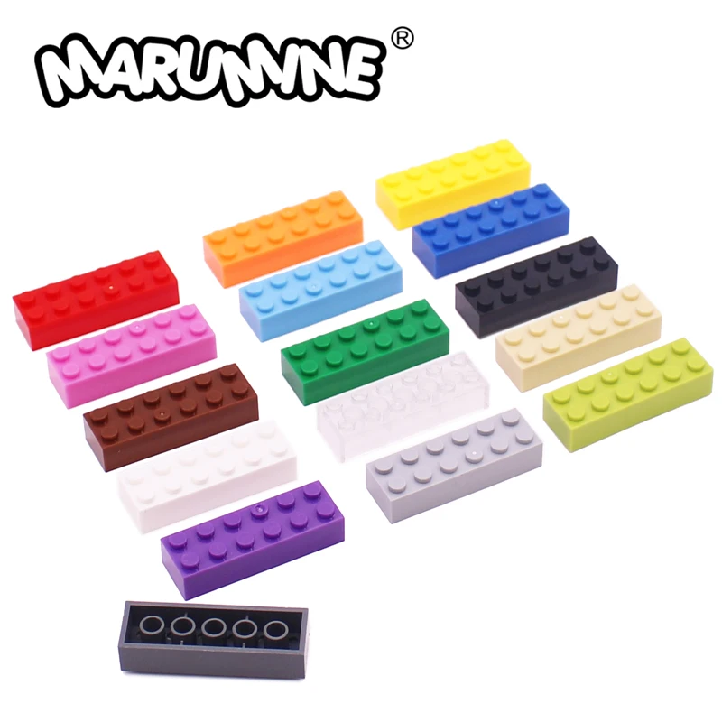 

MARUMINE 50PCS MOC Bricks Parts 2x6 Dots 2456 Classic Building Blocks Bulk Base Accessories Toys Idea Educational Learning Set