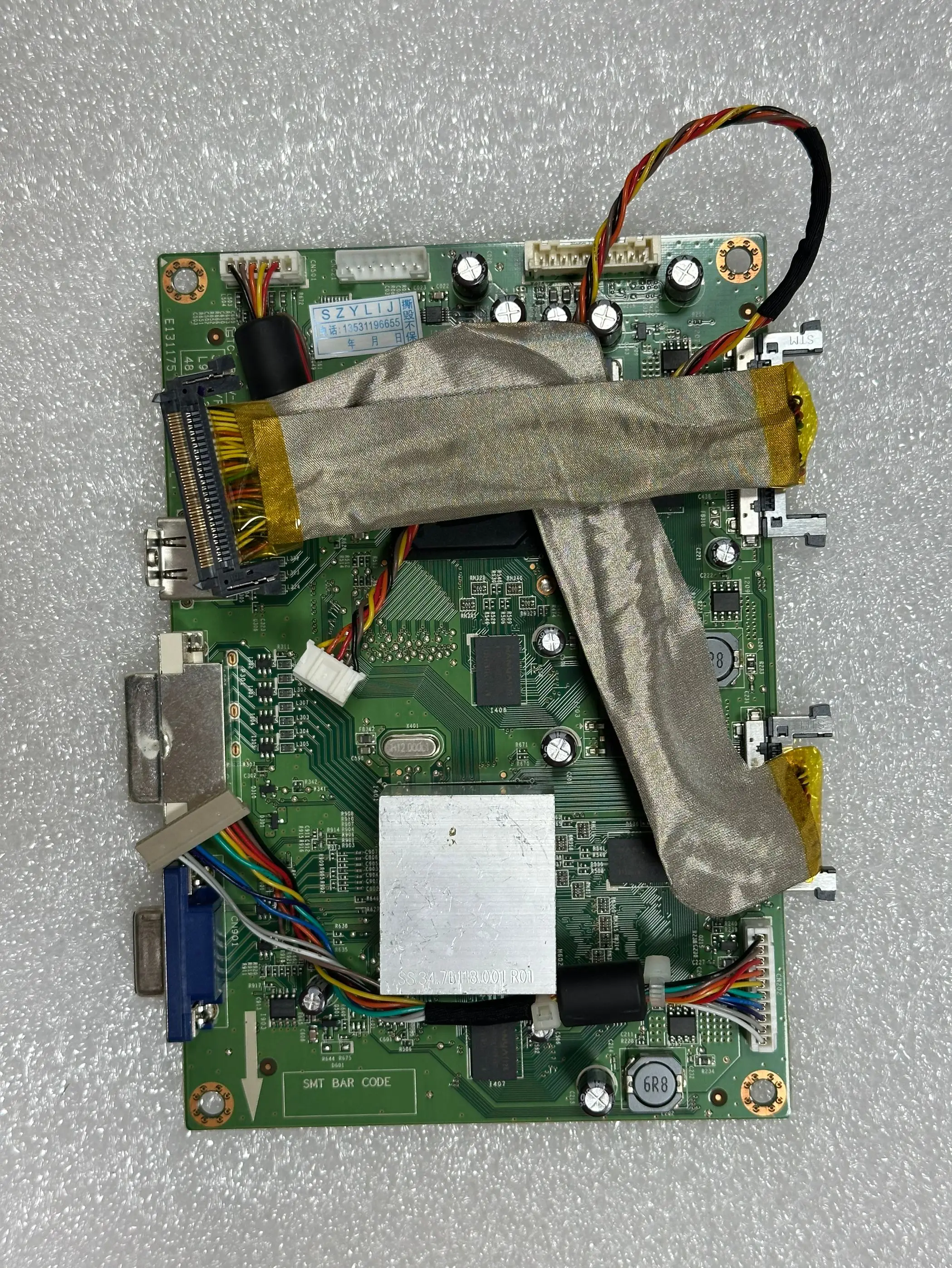 GD245HQ 3D Driver Board GD245HQ I/F L9145-2 48.7D701.021 3D Main Board