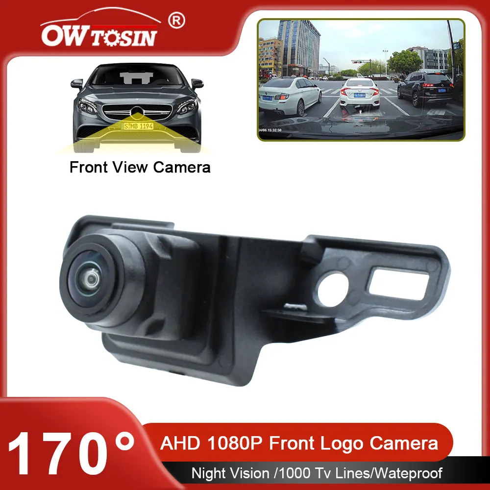 For Mazda CX-30 CX 30 CX30 DM 2019 2020 2021 2022 2023 Vehicle Logo Front View Camera 170° AHD 1080P Fisheye Car Front Camera