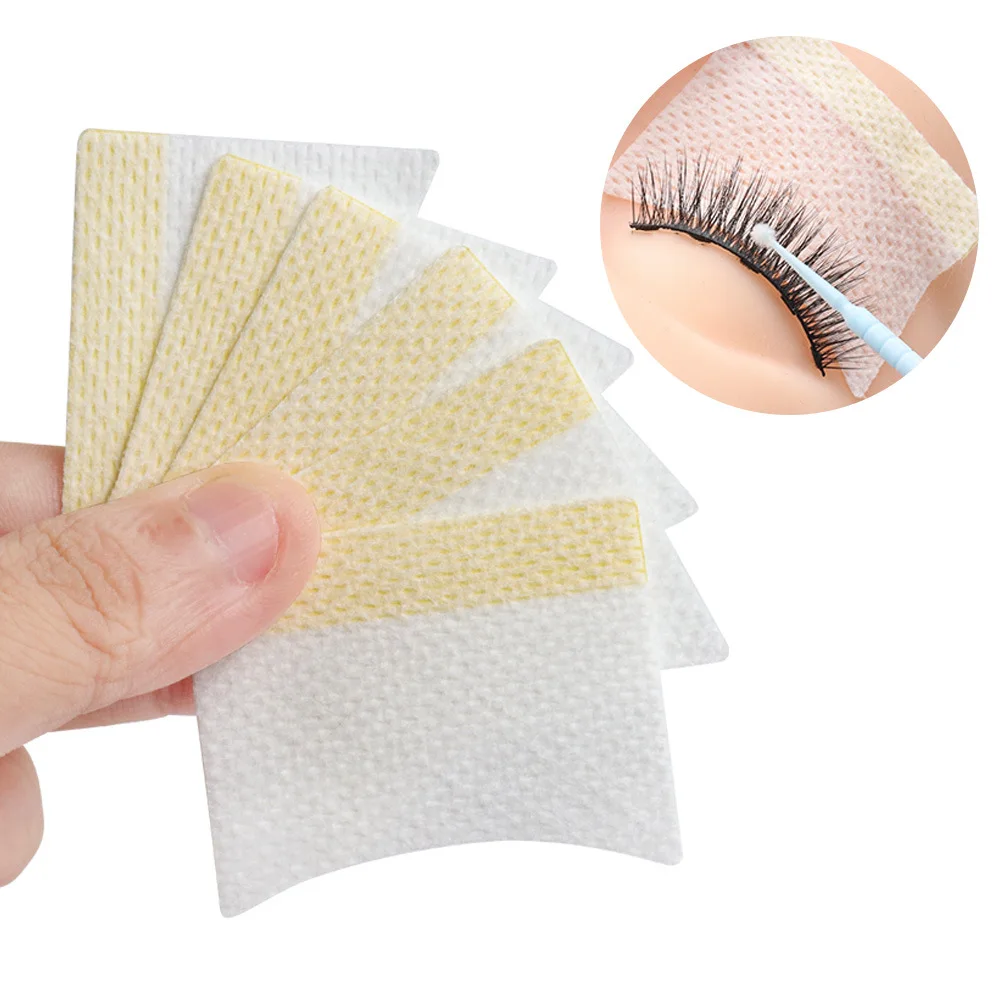 40pcs Disposable Cotton Eyelashes Patch Sticker for Removing Lashes Extension Supplies Makeup Tools Eye Pads Under Eyelash Pads