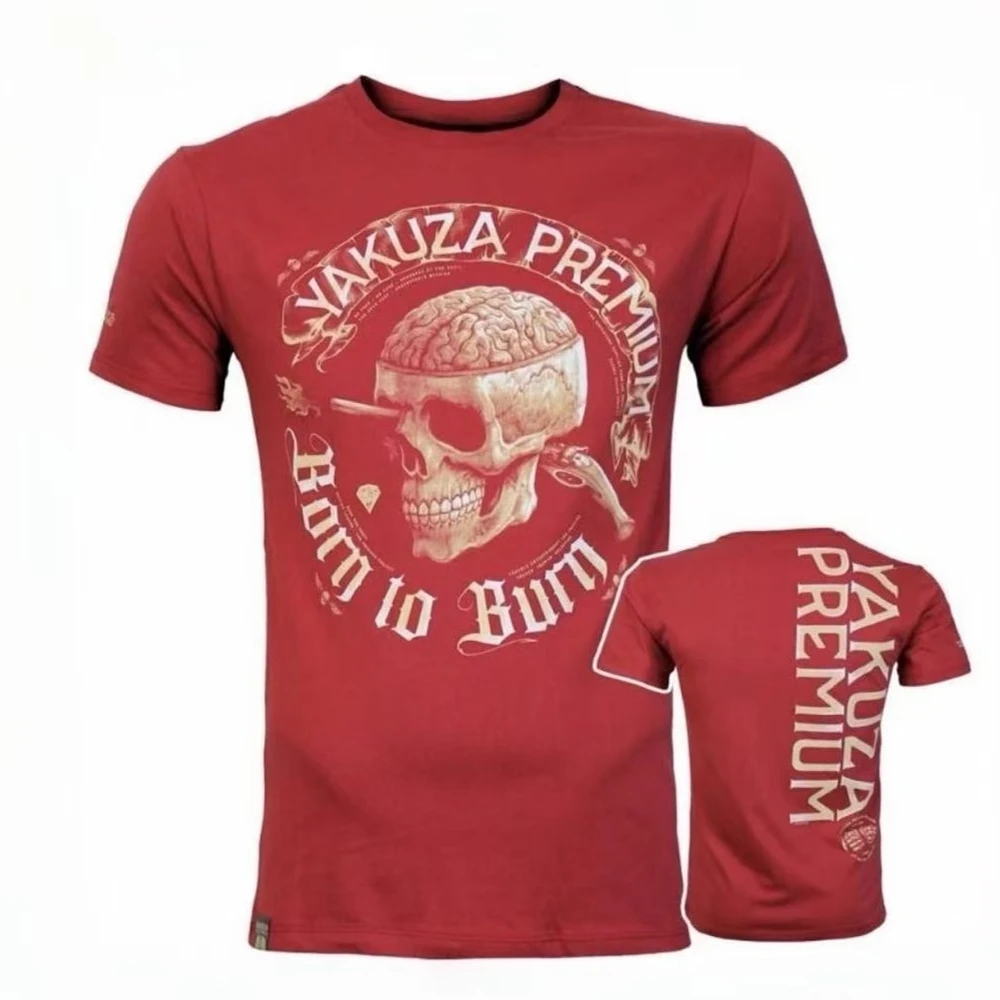 Yakuza Premium 26SS Open-Hearted Skeleton T Shirt Men Women Tee Tops T-Shirt