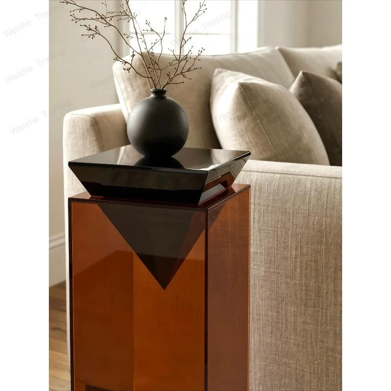 Flower stand living room 2026 new vertical artistic display stand Chinese floor corner shelf