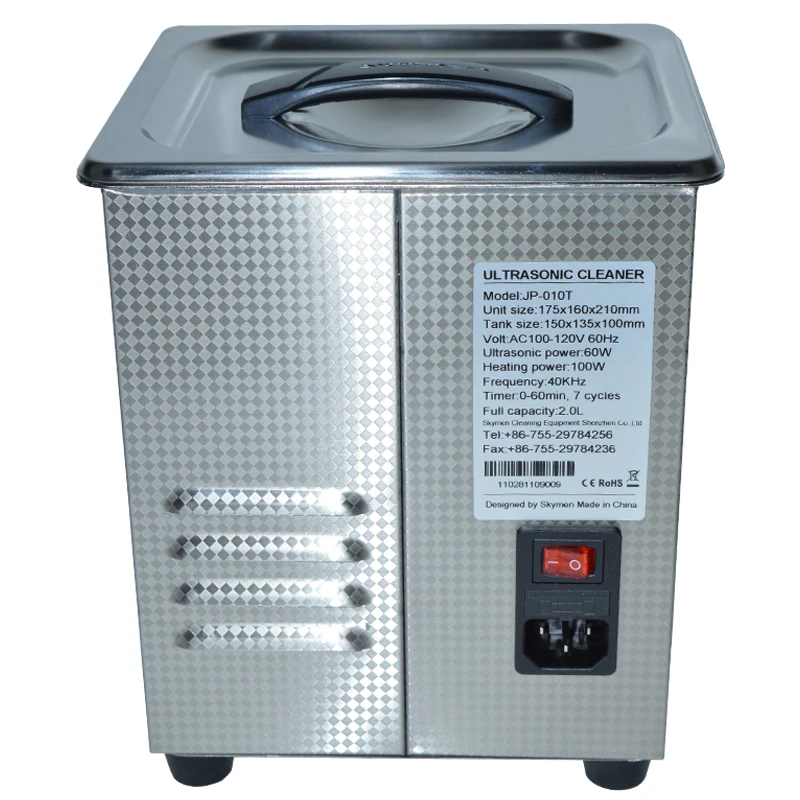 2л цифровой ультразвуковой очиститель ювелирных изделий, бытовой ультразвуковой очиститель для стеклянных ювелирных изделий, бритва, машина для очистки печатных плат
