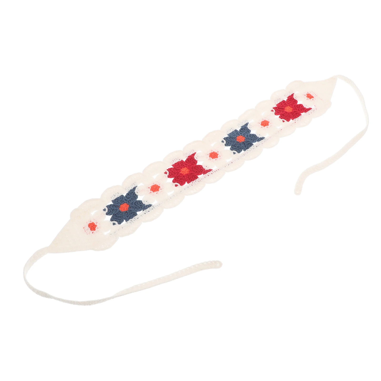 

Triangular Scarf Headbands Women Breathable Cotton Hair Bands Vintage Flowers Lolita Headdress Beach Outdoor Activities Durable