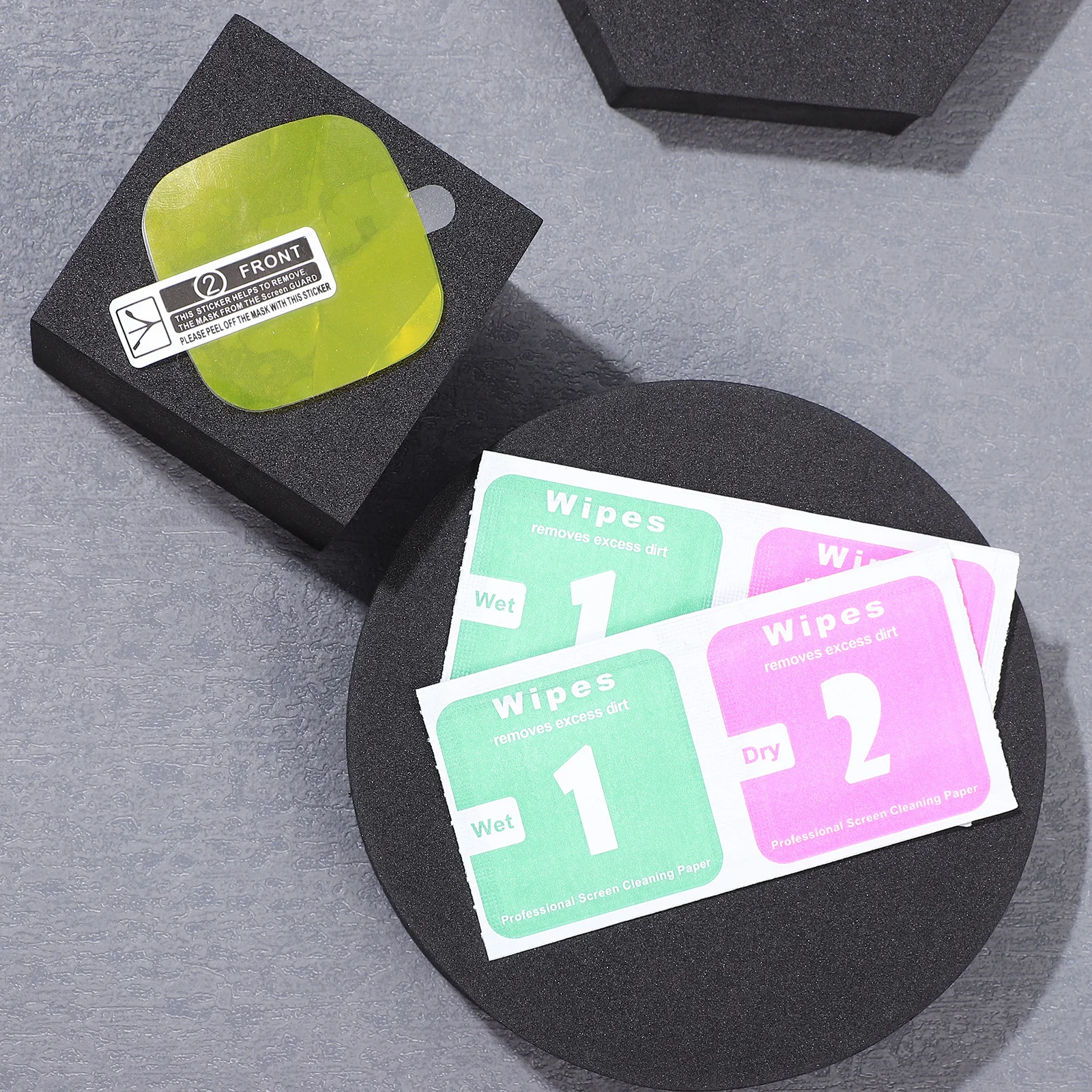 قطعتان من واقي شاشة الساعة الشفاف من مادة البولي يوريثان، تغطية كاملة لـ 3 قطع مضادة للخدش وسهلة التركيب