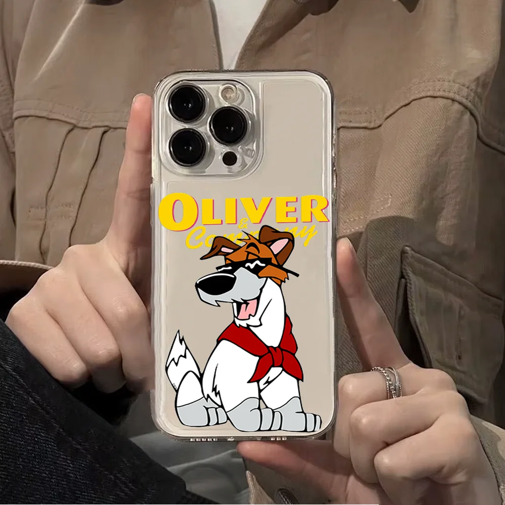 حافظة هاتف كارتون O-Oliver and Companys FUNDA لهاتف آيفون 12 11 13 14 15 16 MINI Max Pro Plus غطاء خلفي شفاف ناعم مقاوم للصدمات