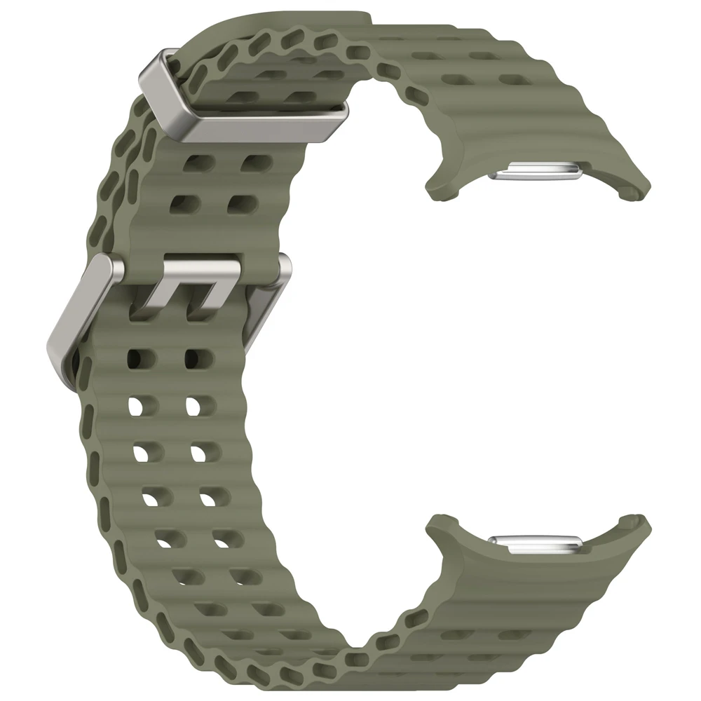 Cinturino in silicone per accessori per braccialetti sportivi con cinturino oceano Samsung Galaxy Watch Ultra 47mm