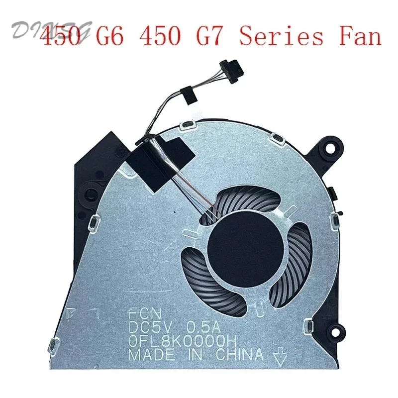 Replacement new laptop CPU cooling fan for HP ProBook 450 G6 450g6 450 G7 455r G6 Zhan 66 pro 15 G2 G3 HSN-Q16C series fan