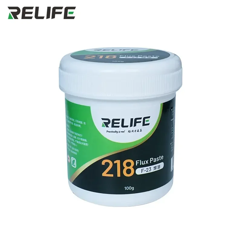 Imagem -06 - Relife F23 218 Óleo de Fluxo de Solda Multifuncional Alta Resistência de Isolamento Seguro e Não Condutor Reparação de Pasta de Solda Bga