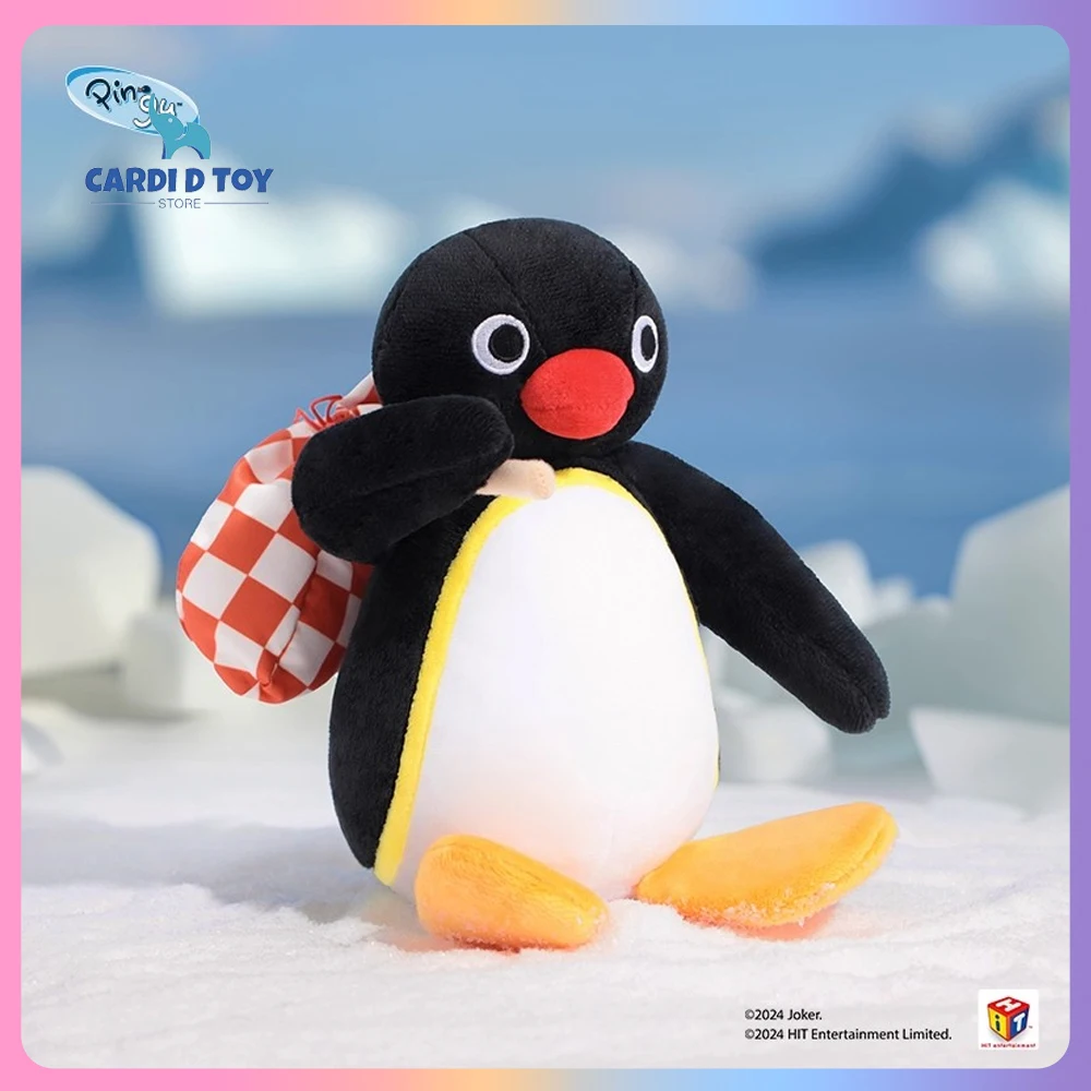 

New Pingu Plush Toy Original Penguin Moving Figurine Plush Toy Companion Doll Cute Pingu Stuffed Toy Gift For Girls' Birthdays