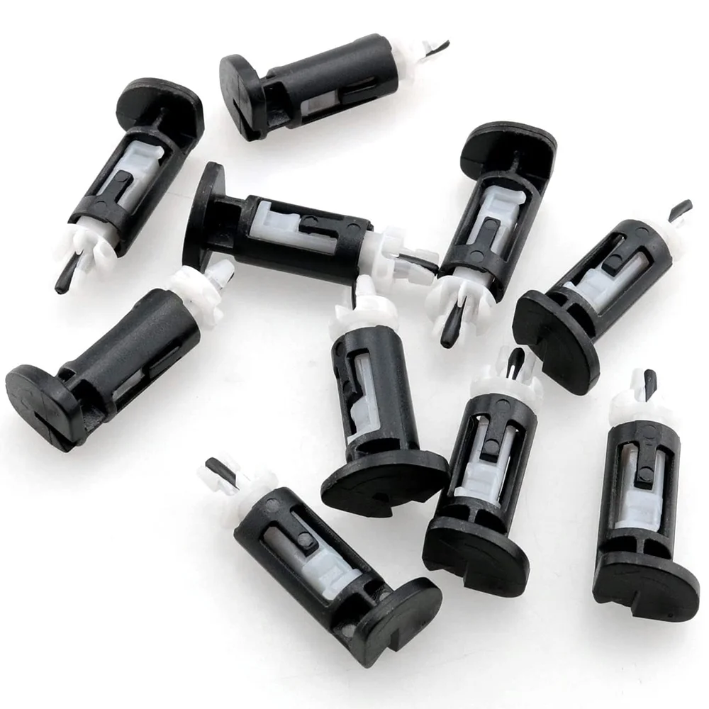 10 szt. Plastikowe zacisk montażowy do chłodnic Intel 4 Way procesorów 1155 775 CPU mocowanie śruby Push mocowanie wentylator chłodnicy