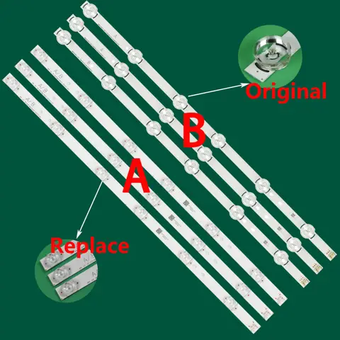 LED-Hintergrundbeleuchtungsstreifen für 32-Zoll-Fernseher innotek drt 3.0 32 drt3.0 WOOREE A B UOT 32MB27VQ 32LB5610 32LB552B 32LF5610 lg32lf560u