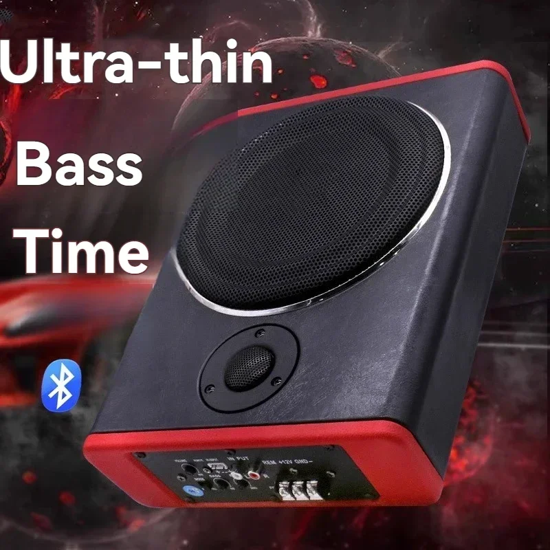 Active Car Audio Modified Speaker Bluetooth Ultra-thin Car Subwoofer