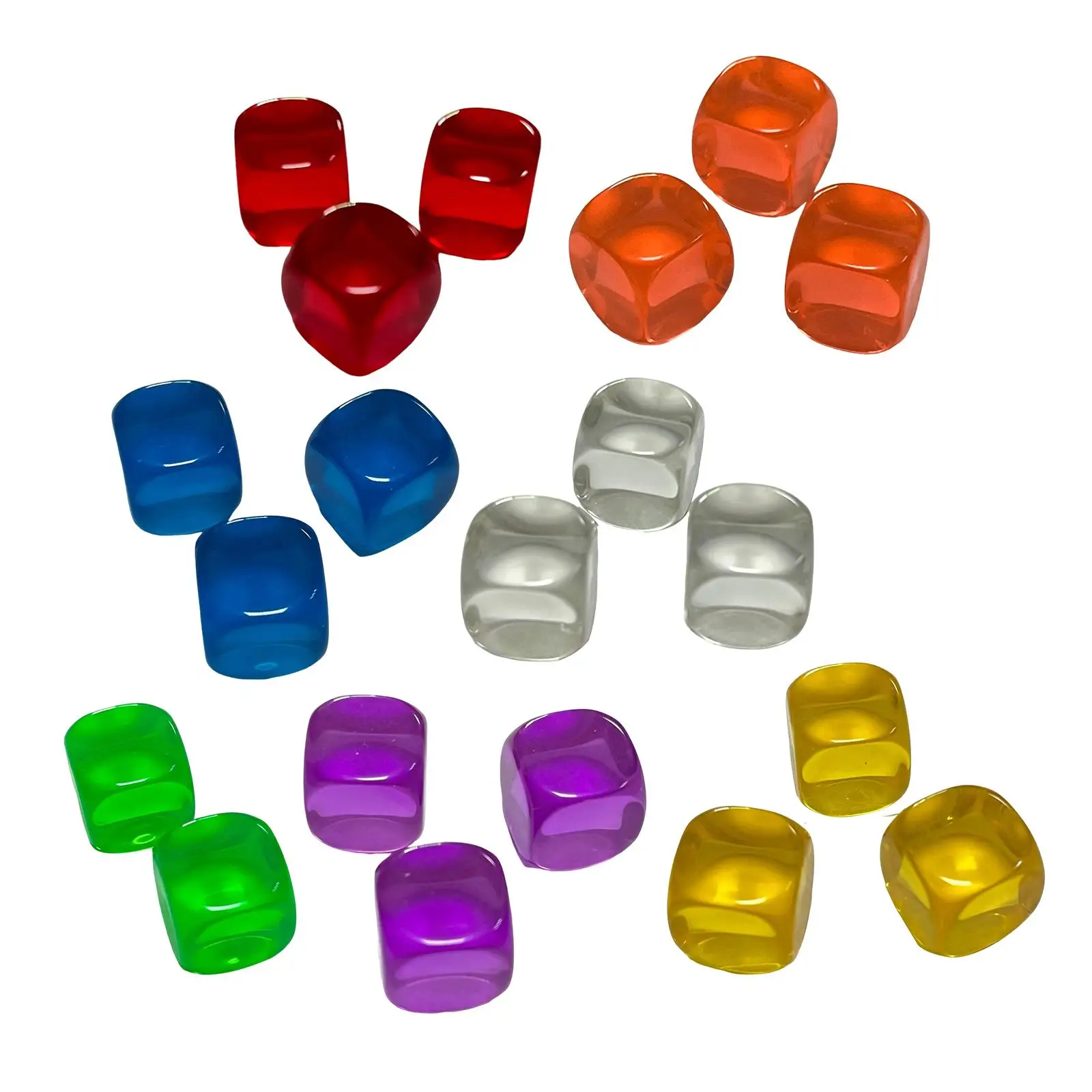 

20 шт., кубические пустые кубики, математические игры, поделки, настольный реквизит, КТВ, декор для активности, сделай сам