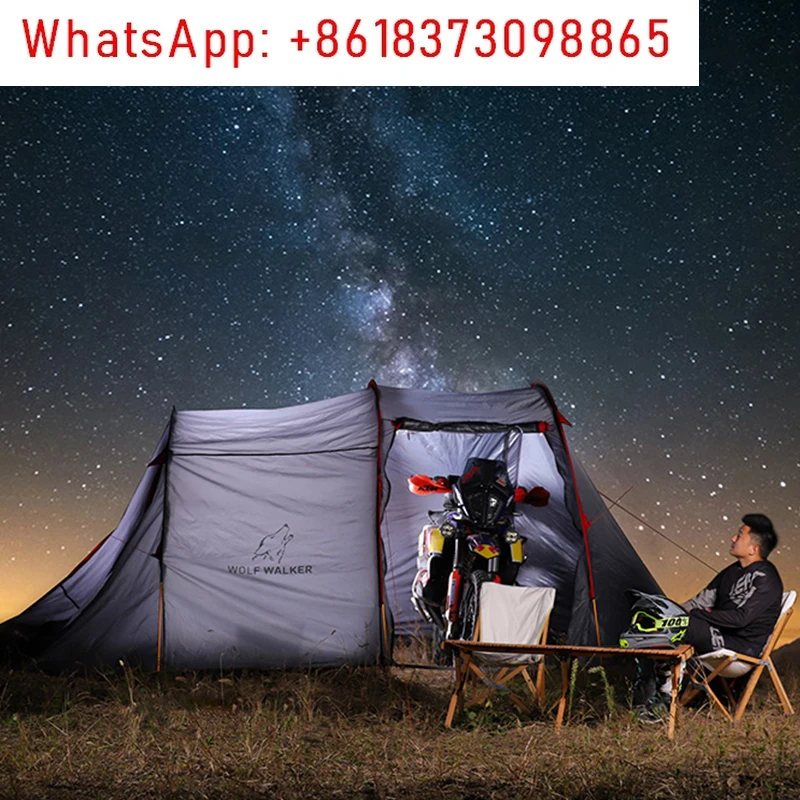 Wolf Walker Motorcycle Touring Single and Double Person Tent for