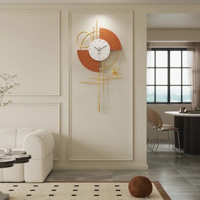 Salon Big Size Wall Clocks Mural Design Digital Luxury Xenomorph Wall Watch Nordic Large Luxury Wanduhr Living Room Decoration