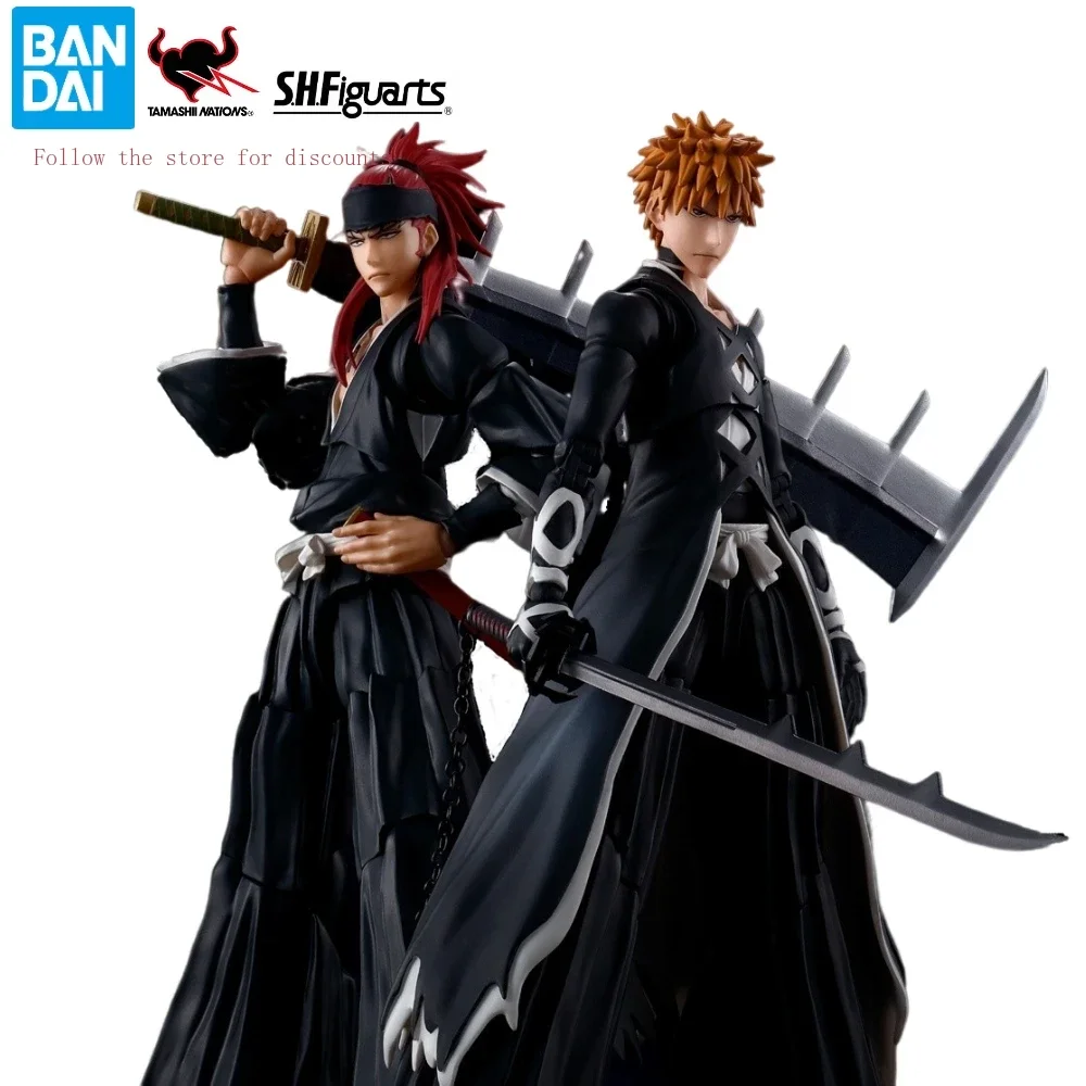 

В наличии Bandai S.H.Figuarts SHF Bleach Ichigo Kurosaki Tensa Zangetsu Renji Abarai Byakuya Kuchiki Фигурки Игрушки Подарки