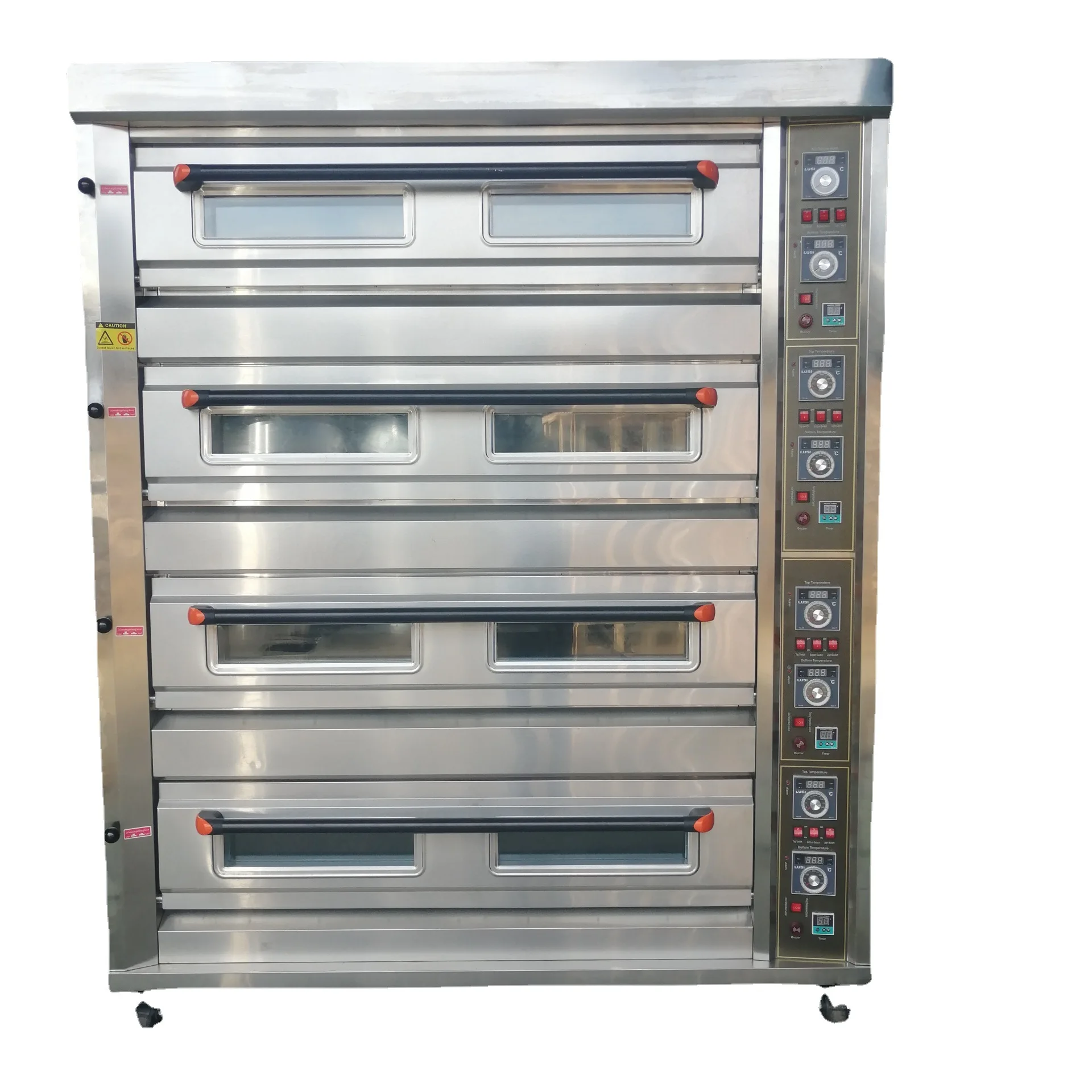 Be suitable for custom 4 layer 16/20 tray oven, gas food large layer oven, furnace customizable